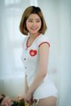 Ye Na hot beauty in nurse-style lingerie (9 photos) P4 No.7411f0