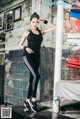 Beautiful Yoon Ae Ji poses glamor in gym fashion photos (56 photos) P13 No.45b4e2