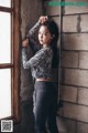 Beautiful Yoon Ae Ji poses glamor in gym fashion photos (56 photos) P28 No.5c7ed2
