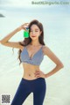Beautiful Park Soo Yeon in the beach fashion picture in November 2017 (222 photos) P126 No.004613